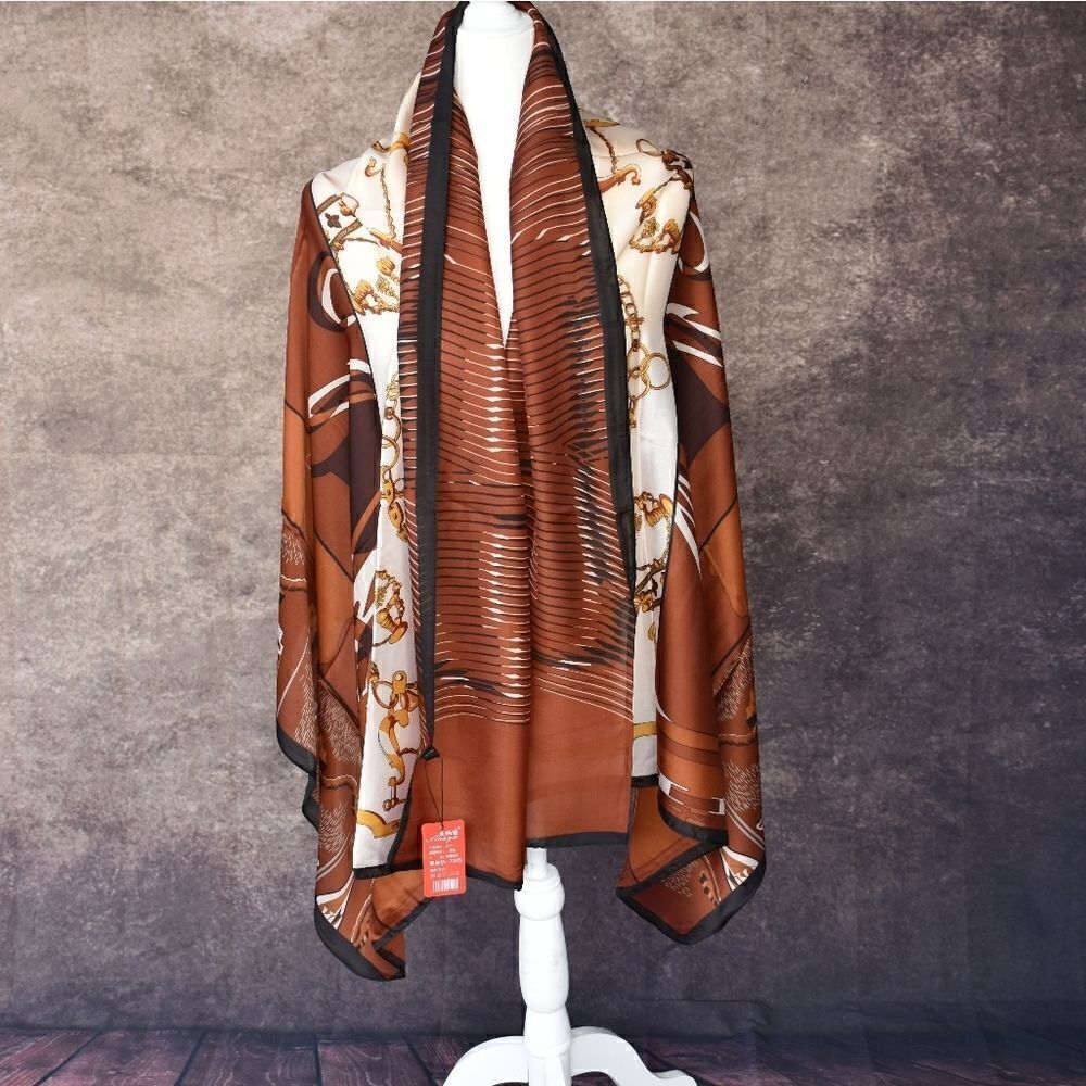 Miss Naana Long Silky Scarf - Picture 1 of 3